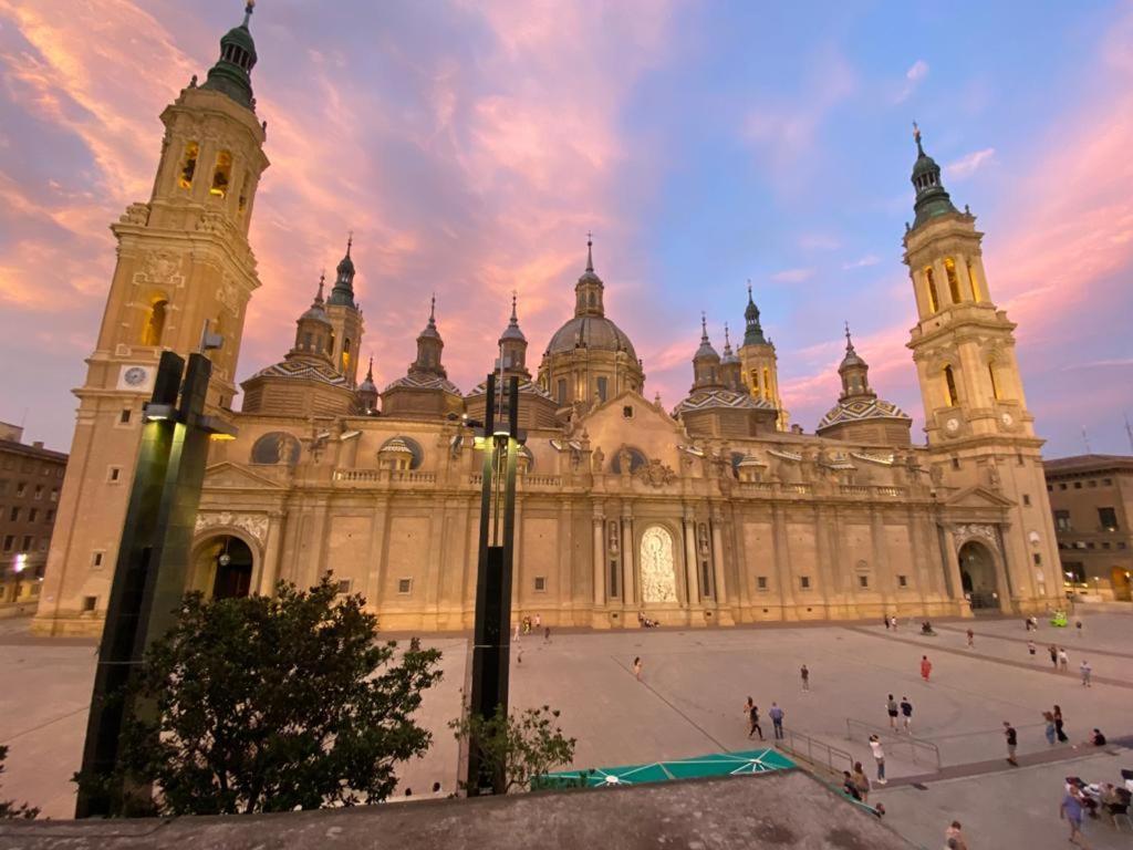 Apartmán Vtz El Balcon A La Basilica V - Vistas Inmejorables A La Basilica Del Pilar! Zaragoza Exteriér fotografie